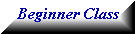 Beginner's Classes